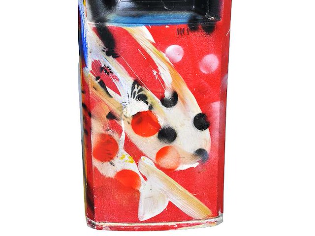 Herman brood - acryl op watercooler - met certificaat - afbeelding 6 van  11