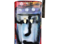 Herman brood - acryl op watercooler - met certificaat - afbeelding 7 van  11