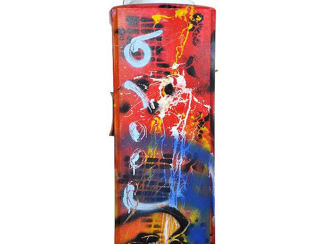 Herman brood - acryl op watercooler - met certificaat - afbeelding 8 van  11