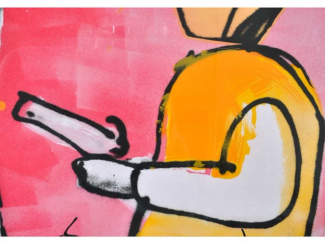 Herman brood - billy the kid - zeefdruk - afbeelding 8 van  8