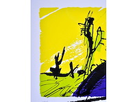 Herman brood - bono - zeefdruk - ingelijst - afbeelding 6 van  6