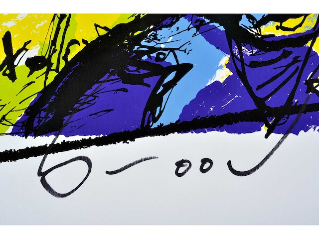 Herman brood - bono - zeefdruk - ingelijst - afbeelding 3 van  6