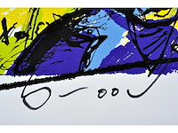 Herman brood - bono - zeefdruk - ingelijst - afbeelding 3 van  6