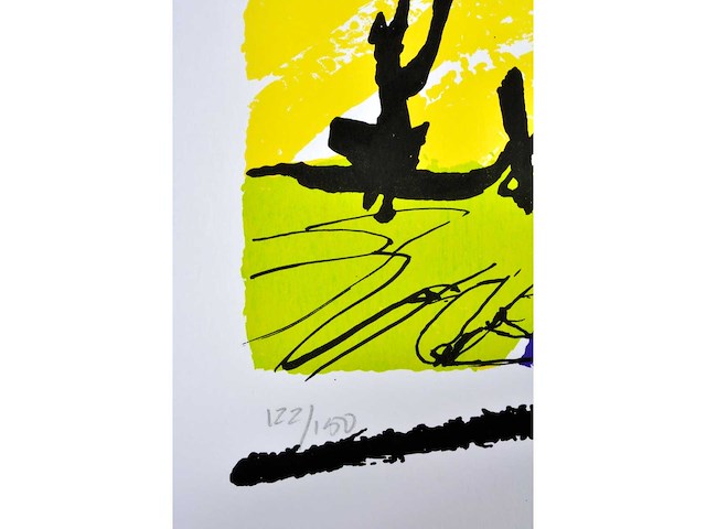 Herman brood - bono - zeefdruk - ingelijst - afbeelding 4 van  6