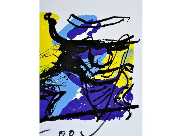 Herman brood - bono - zeefdruk - ingelijst - afbeelding 5 van  6