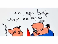 Herman brood - botje voor de hond - zeefdruk - afbeelding 3 van  4
