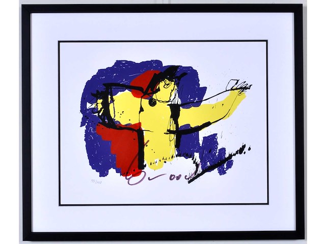Herman brood - brasil god - zeefdruk - ingelijst - afbeelding 1 van  8