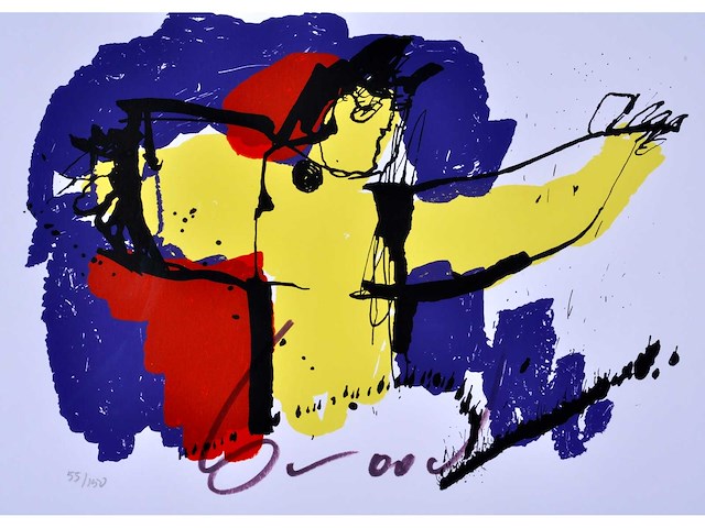 Herman brood - brasil god - zeefdruk - ingelijst - afbeelding 2 van  8
