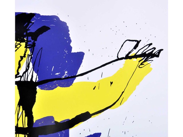 Herman brood - brasil god - zeefdruk - afbeelding 4 van  5