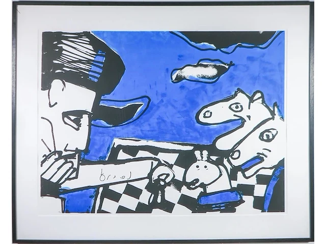Herman brood - gesign. ed. - afbeelding 1 van  1