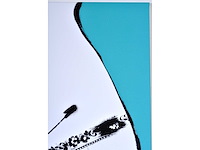 Herman brood - hips - zeefdruk op doek - afbeelding 5 van  6