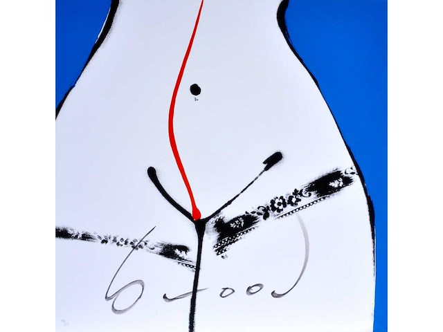 Herman brood - hips - zeefdruk op doek - afbeelding 2 van  8