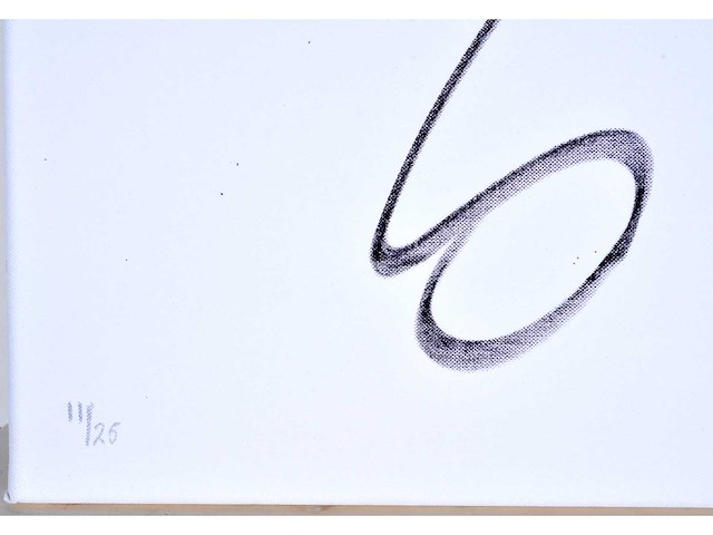 Herman brood - hips - zeefdruk op doek - afbeelding 3 van  8