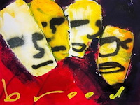Herman brood - offset lithografie - afbeelding 1 van  1