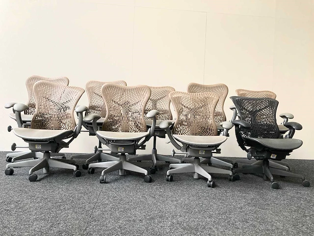 Herman miller mirra 2 - bureaustoel (9x) - afbeelding 2 van  9