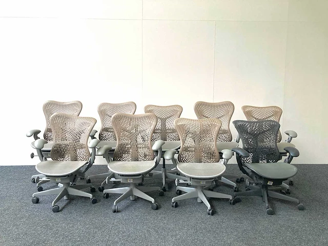 Herman miller mirra 2 - bureaustoel (9x) - afbeelding 3 van  9