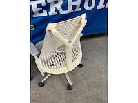 Herman miller sayl design bureaustoel (2x) - afbeelding 4 van  10