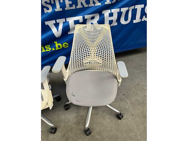 Herman miller sayl design bureaustoel (2x) - afbeelding 5 van  12