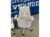 Herman miller sayl design bureaustoel (2x) - afbeelding 5 van  12