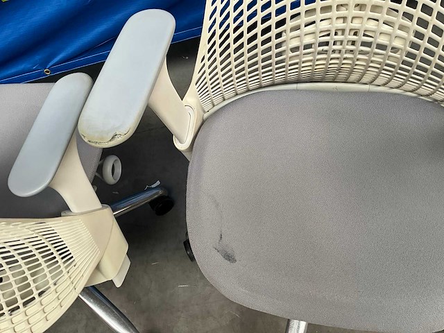 Herman miller sayl design bureaustoel (2x) - afbeelding 6 van  12
