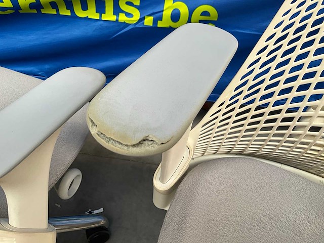 Herman miller sayl design bureaustoel (2x) - afbeelding 7 van  12