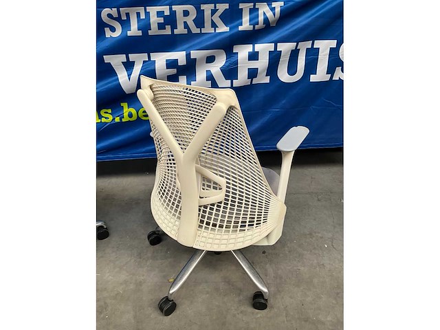 Herman miller sayl design bureaustoel (2x) - afbeelding 9 van  12
