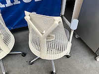 Herman miller sayl design bureaustoel (2x) - afbeelding 3 van  9