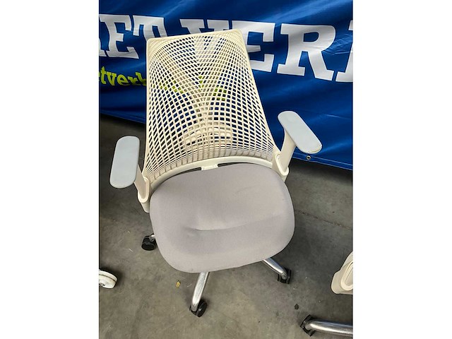 Herman miller sayl design bureaustoel (2x) - afbeelding 6 van  9