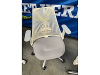 Herman miller sayl design bureaustoel (2x) - afbeelding 6 van  9