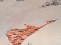 Herman minner (1924-1981), view of the dunes, oil on canvas 50 x 70 cm. (19.67 x 27.55 in.), frame: 70 x 90 cm. (27.55 x 35.42 in.) - afbeelding 5 van  5
