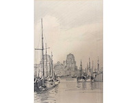 Herman verbaere - oostende - potloodtekening - afbeelding 3 van  5