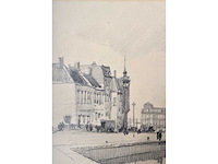 Herman verbaere - oostende - potloodtekening - afbeelding 4 van  5