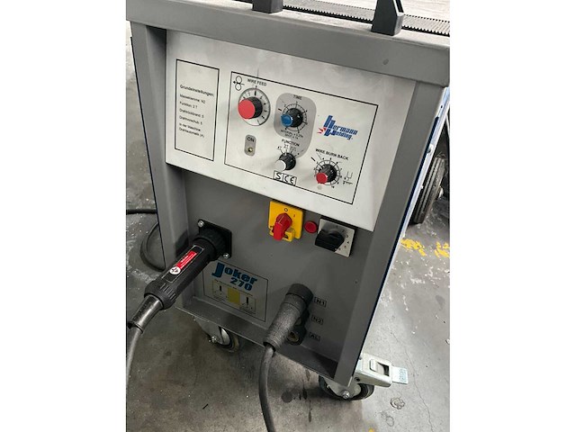 Hermann welding joker 270 mig lasapparaat - afbeelding 3 van  7