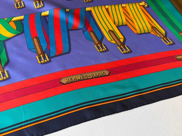 Hermès sjaaltje - afbeelding 1 van  3