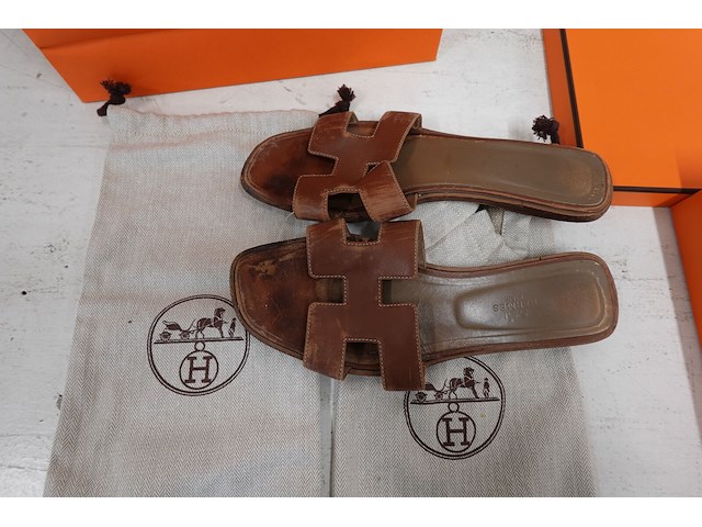 Hermes slippers - afbeelding 7 van  8
