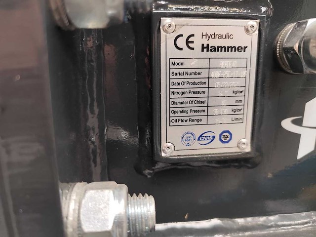 Heroe - 2025 - heroe 40 - schieter voor minigraver 1-3ton - afbeelding 6 van  6