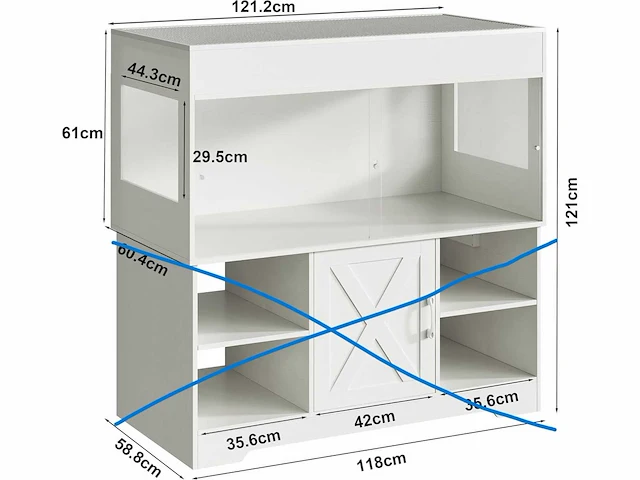 Herture groot terrarium -450 l - afbeelding 5 van  5