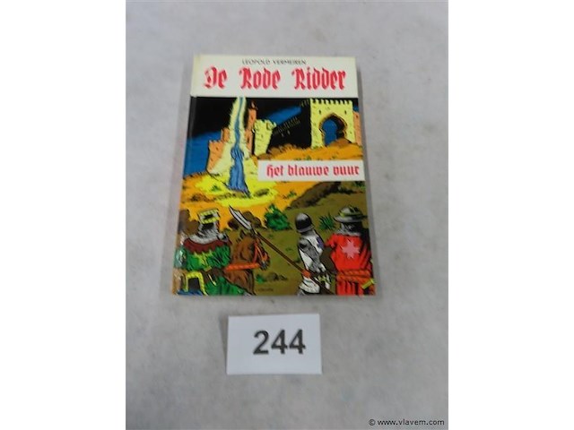 Het blauwe vuur leesboek - afbeelding 1 van  3