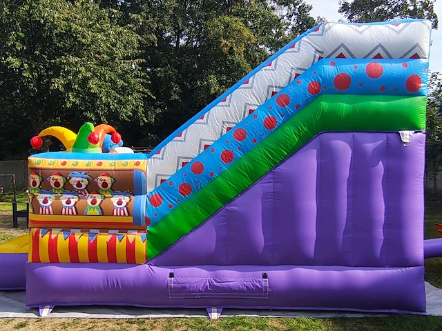 Het circus springkasteel hindernisbaan & springkussen - afbeelding 10 van  15