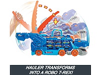 Het hot wheels 3-in-1 dinosaur truck speelgoed – dinorex truck™ (x2) - afbeelding 3 van  4