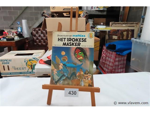 Het irokese masker - afbeelding 1 van  2