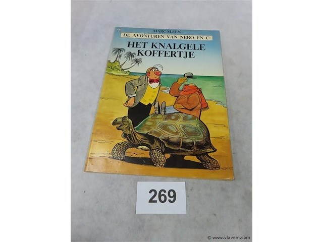 Het knalgele koffertje - afbeelding 1 van  3