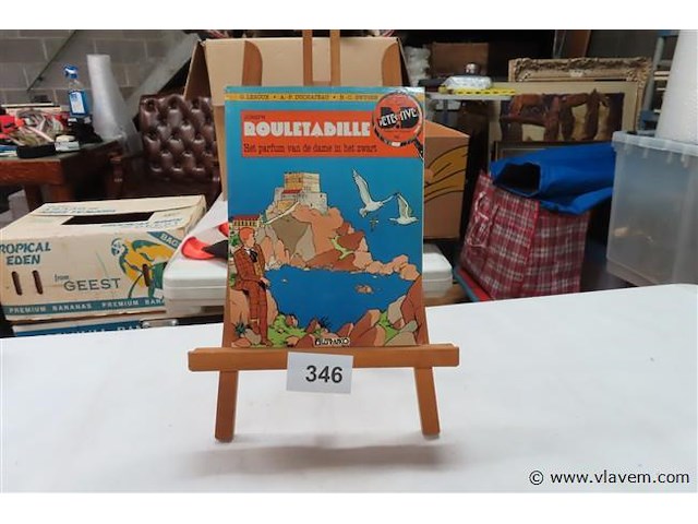 Het parfum van de dame in het zwart - afbeelding 1 van  2