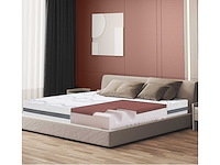Het white stone 180 x 200 medium stevige traagschuimmatras | hoogte 27 cm - afbeelding 2 van  9