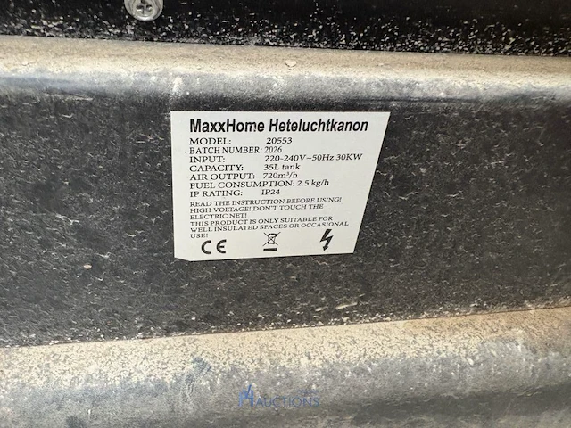 Hetelcuhtkanon maxxhome 20553 - afbeelding 5 van  5