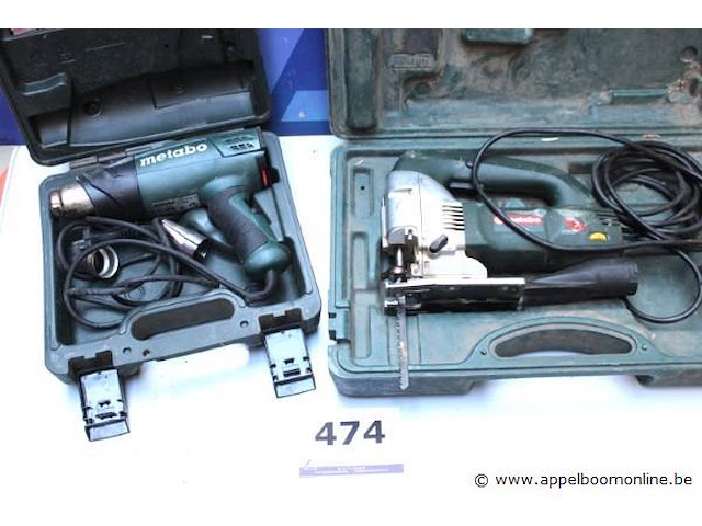 Heteluchtblaze en wipzaag metabo, werking niet gekend - afbeelding 1 van  3