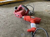 Heteluchtblazer black & decker en schaafmachine xceed