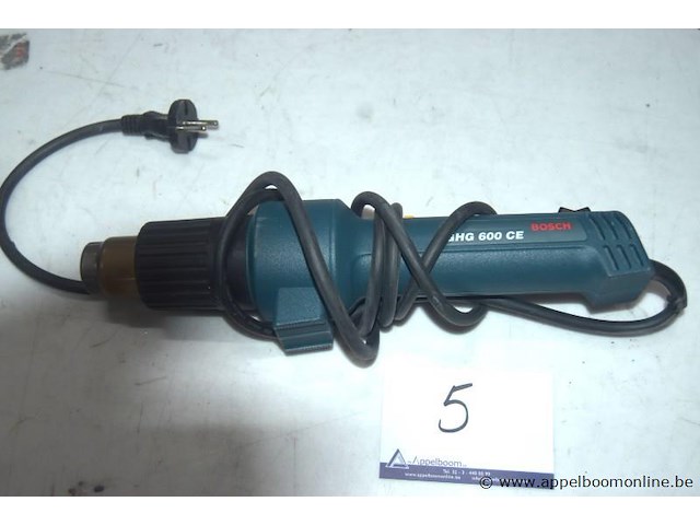 Heteluchtblazer bosch ghg 600 ce, werking niet gekend - afbeelding 1 van  3
