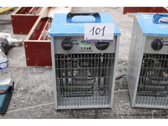 Heteluchtblazer climameister, cap 3,3kw - afbeelding 1 van  2
