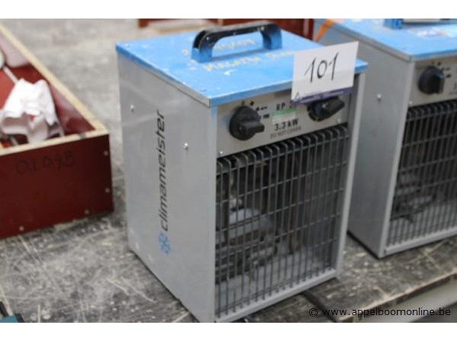 Heteluchtblazer climameister, cap 3,3kw - afbeelding 2 van  2